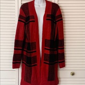 Plaid Cardigan